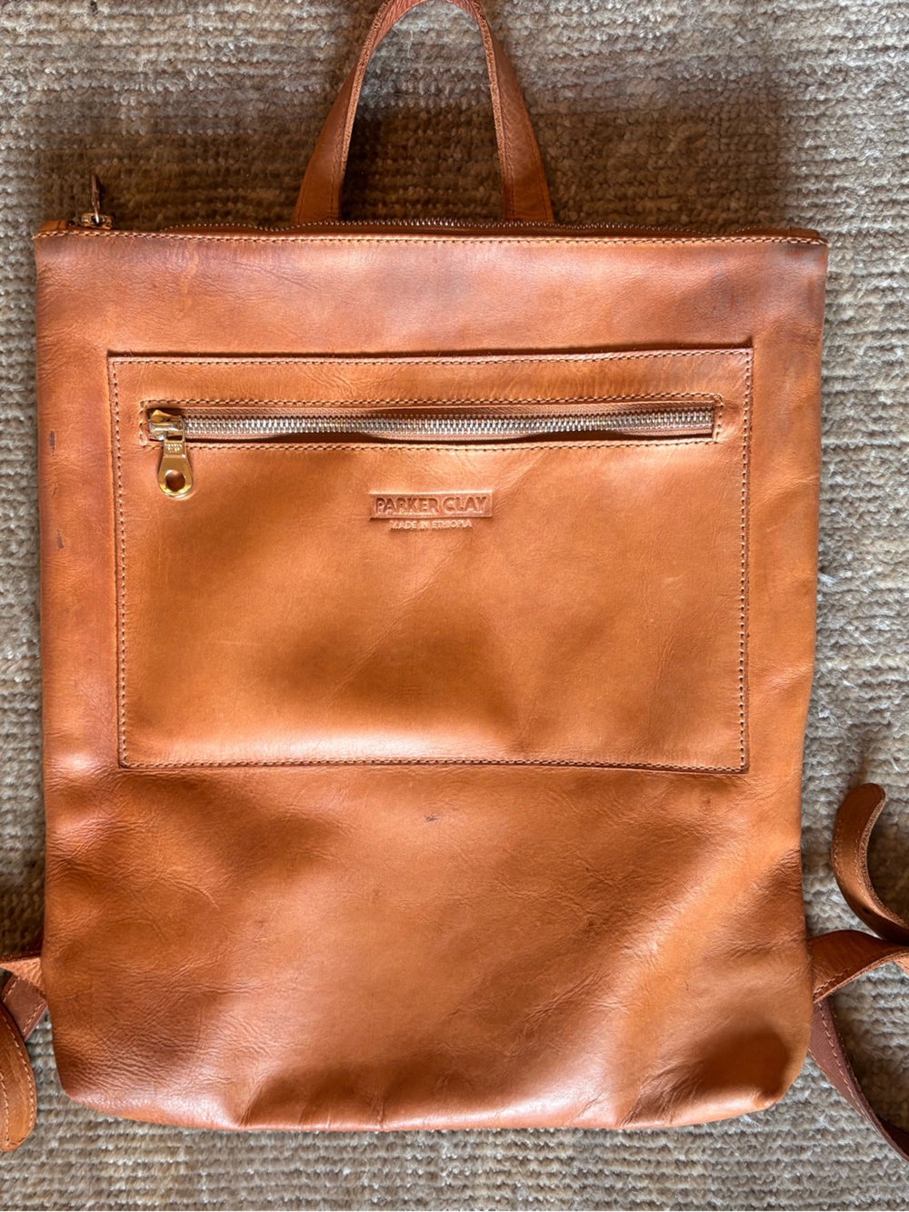 Parker Clay, Miramar Leather Backpack